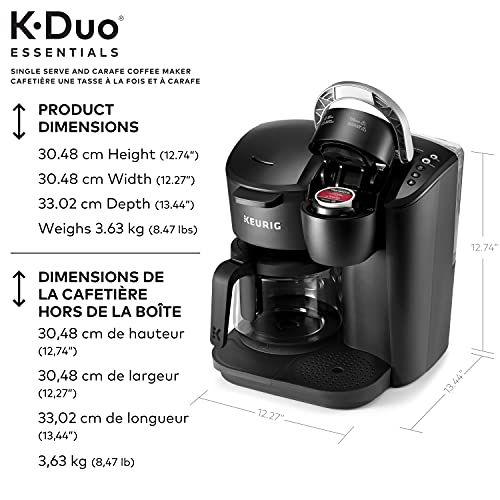 Keurig K-Duo Essentials K-Cup Pod Black