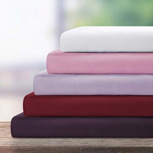 BYSURE Hotel Luxury Bed Sheets Set 6 Piece(King, White) - Super Soft 1800 Thread Count 100% Microfiber Sheets with Deep Pockets, Wrinkle & Fade Resistant