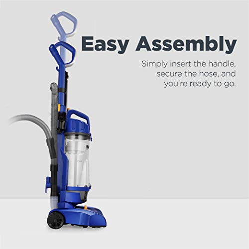 eureka NEU182A PowerSpeed Bagless Upright Vacuum Cleaner, Lite, Blue