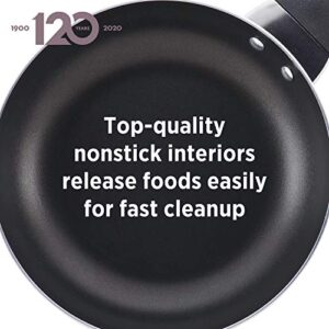 Farberware 21907 Dishwasher Safe Nonstick Sauce Pan/Saucepan with Straining and Lid, 1 Quart, Silver