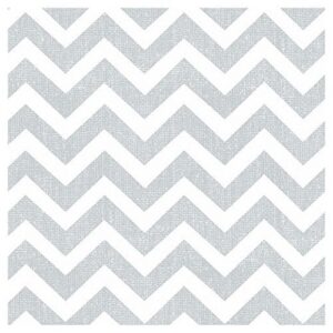 Con-Tact Brand Creative Covering Self-Adhesive Vinyl Drawer and Shelf Liner, 18" x 9', Texture Chevron Gray