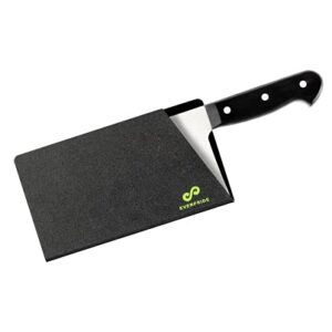 EVERPRIDE Butcher Chef Knife Edge Guard - Wide Knives Blade Edge Protectors - Meat Cleaver Knife Sheath - BPA-Free Chef Knife Cover Fits Blades Up To 8” x 4” – Knives Not Included