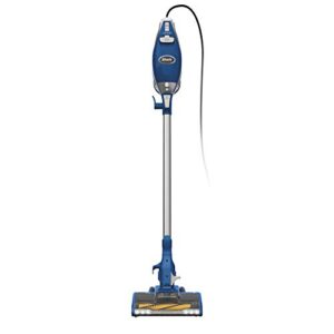 shark hv343amz rocket corded stick vacuum with self-cleaning brushroll, lightweight & maneuverable, perfect for pet hair pickup, converts to a hand vacuum, with crevice & upholstery tools, blue/silver