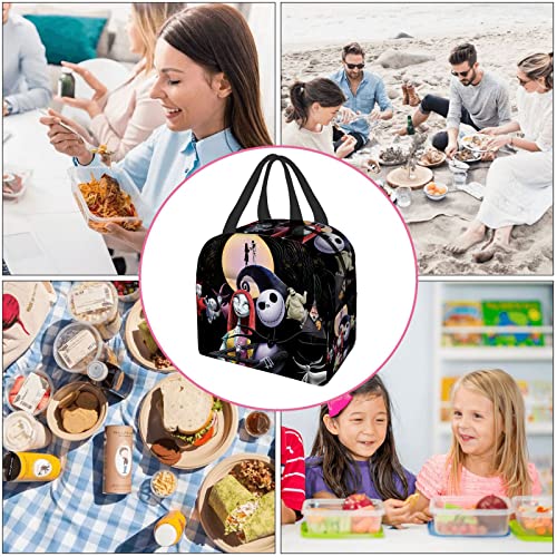 VRTMSNA Valentines Day Christmas Lunch Bag Double-Layer Insulated Lunch Box Bag Waterproof And Leak-Proof Ice Bag Picnic Bag Reusable Men And Women Travel Portable Storage Bag