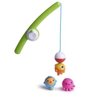 munchkin® fishin’™ baby and toddler bath toy, 4pc set