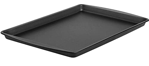 G & S Metal Products Company ProBake Teflon Xtra Nonstick Cookie Sheet Baking Pan, 15.2" x 10.2" x 0.7", Gray