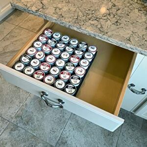 Polar Whale Coffee Pod Storage Organizer Slim Tray Drawer Insert for Kitchen Home Office Waterproof Washable 12.5 X 12.5 Inches Holds 36 Compatible with Keurig K-Cup Made in The USA