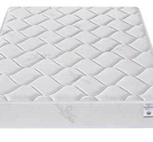 Queen Size Mattress - 10 Inch Cool Memory Foam & Spring Hybrid Mattress with Breathable Cover - Comfort Plush Euro Pillow Top - Rolled in a Box - Oliver & Smith