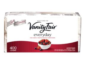 vanity fair everyday, 400 count