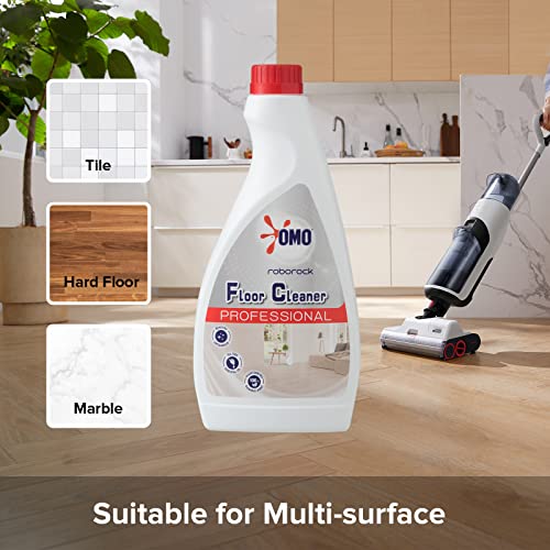 Official Roborock Multi-Surface Floor Cleaning Solution, Compatible with Ultra, All Roborock Robot Vacuums with Mopping and The Dyad/Dyad Pro Wet and Dry Vacuum, 16.2 oz, Concentrate, Dilution Ratio 1:300