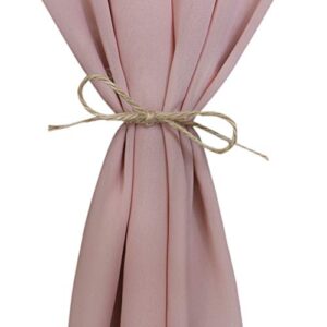 Socomi 10ft Dusty Rose Chiffon Table Runner 29x120 Inches Wedding Runner Sheer Bridal Shower Decorations