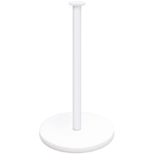 bigfety acrylic paper towel holder, paper towel stand for countertop, white