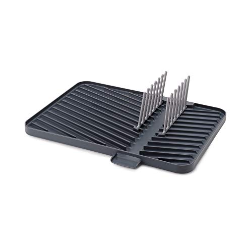 Joseph Joseph - 85139 Joseph Joseph Flip-Up Drain Board with Foldable Dish Rack, One-size, Gray