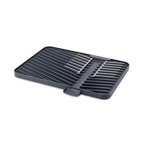 Joseph Joseph - 85139 Joseph Joseph Flip-Up Drain Board with Foldable Dish Rack, One-size, Gray