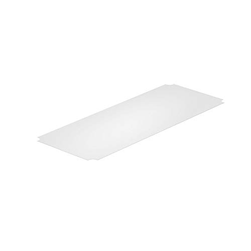Thirteen Chefs Industrial Shelf Liners 36 x 14 Inch, 5 Pack Set for Wired Shelving Racks, Clear Polypropylene