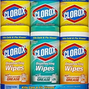 Clorox Company Disinfecting Wipes, 3-Pack, White (Units per case: 2)