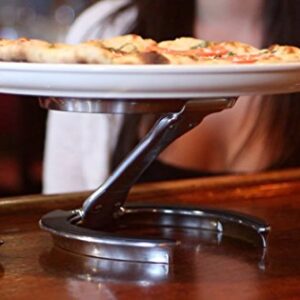 Trivae Unique Patented Pan Lid, Utensil and Pot Holder, Dish / Cake Serving Stand and Trivet in One for The Kitchen Lover