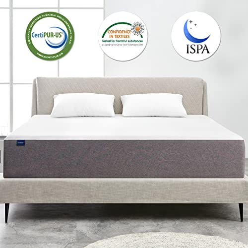 Molblly Queen Mattress 10 Inch Memory Foam Mattress in a Box, Fiberglass Free,Breathable Bed Comfortable Mattress for Cooler Sleep Supportive & Pressure Relief, Queen Size Mattress 60" X 80" X 10"