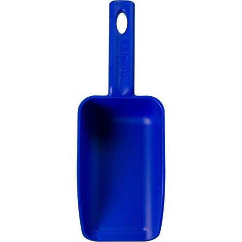 Vikan Remco 63003 Color-Coded Plastic Hand Scoop - BPA-Free Food-Safe Kitchen Utensils, Restaurant and Food Service Supplies, 16 oz, Blue