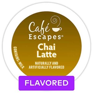 café escapes chai latte keurig k-cups coffee, 12 count