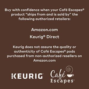 Café Escapes Chai Latte Keurig K-Cups Coffee, 12 Count