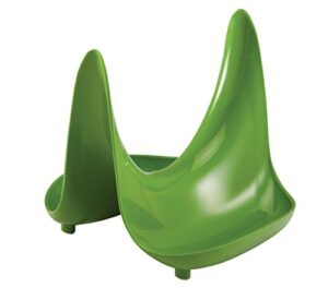 hutzler pot lid stand, one size, lime green