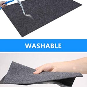 Under The Sink Mat， kitchen cabinet mat – Waterproof/Absorbent – Protects Cabinets，Absorbent felt material，Anti-Slip and Waterproof Backing，Contains Liquids，Washable (36" x 24")