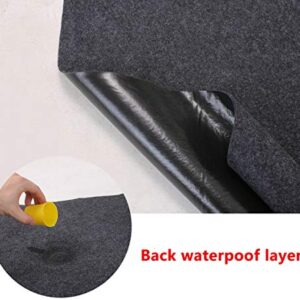 Under The Sink Mat， kitchen cabinet mat – Waterproof/Absorbent – Protects Cabinets，Absorbent felt material，Anti-Slip and Waterproof Backing，Contains Liquids，Washable (36" x 24")