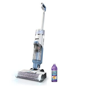 shark aw201 hydrovac cordless pro xl 3-in-1 vacuum, mop & self-cleaning system with 2 antimicrobial brushrolls* & 2 solutions for multi-surface cleaning, for hardwood, tile, area rug & more, tea green