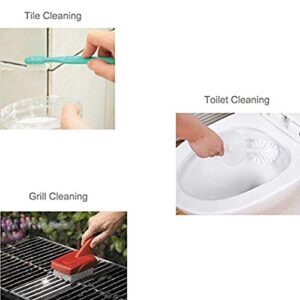 Pumice Cleaning Stone with Handle Toilet Bowl Cleaner Hard Water Ring Remover for Bath/Pool/Kitchen/Household Cleaning (4)