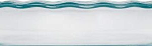 Pyrex 2-Piece Glass Pie Plate Set, 9.5-Inch Pie Dish, Baking Dish, Dishwashwer, Microwave, Freezer and Pre-Heated Oven Safe