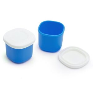 bentgo sauce container (2 pack) – two 1.35oz leak-resistant dippers built to fit in either compartment of your lunch box