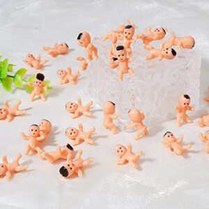 40 Pcs 1Mini Plastic Babies Party Baby Shower ice cube Game Decor Party Decorations