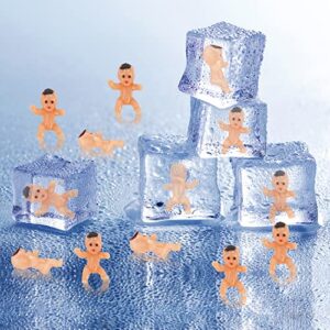 40 Pcs 1Mini Plastic Babies Party Baby Shower ice cube Game Decor Party Decorations