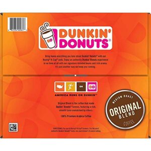 Dunkin' Donuts Original Blend Coffee K-Cup Pods, Box of 72 Count