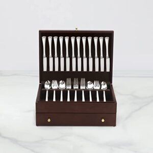 Lenox 893826 Mahogany Flatware Chest