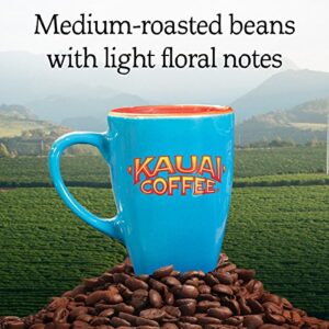 Kauai Whole Bean Coffee, Koloa Estate Medium Roast - Arabica Whole Bean Coffee from Hawaii’s Largest Coffee Grower - Bright Aroma with Light Floral Notes - 32 Ounce