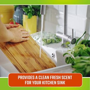 CLR Fresh & Clean Garbage Disposal, Fresh Scent Weekly Foaming Cleaning Pods, 5 Pods Total (Packaging May Vary)