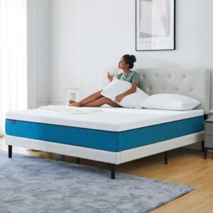 IYEE NATURE Queen Mattress, 10 inch Gel Memory Foam Mattress in a Box, Foam Bed Mattresses Medium Firm Foam Mattress,Queen Size Mattress 60 * 80 * 10 inch