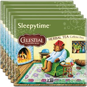 Celestial Seasonings Herbal Tea, Sleepytime, 40 Count (Pack of 6)