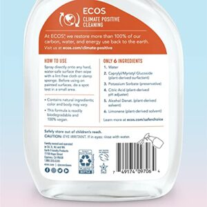 ECOS® All Purpose Cleaner, Orange, 22oz Bottle by Earth Friendly Products (Pack of 2)