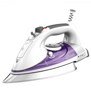 black+decker ir1350s with extra large soleplate, 13.2″ x 16.3″ x 7″, purple