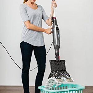 Shark S5003D Genius Hard Floor Cleaning System Pocket Steam Mop, Burgundy/Gray