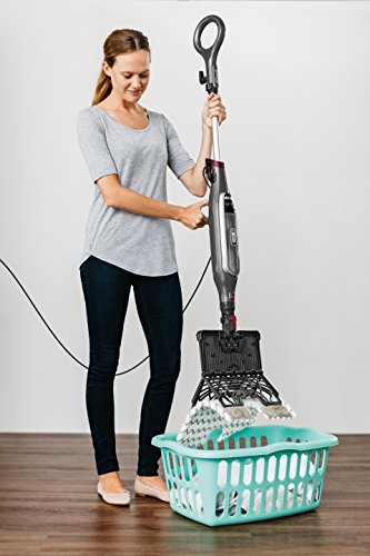 Shark S5003D Genius Hard Floor Cleaning System Pocket Steam Mop, Burgundy/Gray