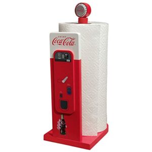 sunbeltgifts 1950’s coca-cola vending machine paper towel holder – easy assembly (4400-63)