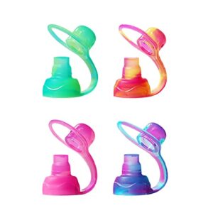 choomee softsip food pouch tops | 4 ct | swirl colors