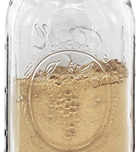 Ball Wide Mouth 32-Ounces Quart Mason Jars with Lids and Bands, Set of 2