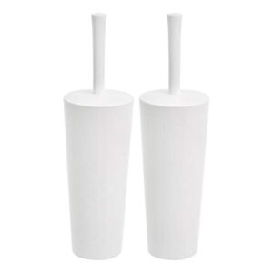 amazoncommercial toilet brush and holder set – 2-pack