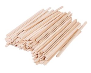 perfect stix premium wooden coffee stirrer sticks, thick birch wood 1300 count, 5.5″ inches. eco-friendly wooden stirrers (5.5inches / 1300pc)