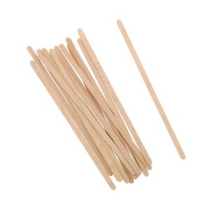 Perfect Stix Premium Wooden Coffee Stirrer Sticks, Thick Birch Wood 1300 Count, 5.5" Inches. Eco-Friendly Wooden Stirrers (5.5Inches / 1300PC)